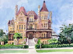 Artwork title 'Sandcastle' - Contact The Water's Edge Studio and Gallery for price and availability - gayle at galvestonwatersedge dot com