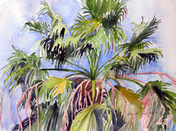 Artwork title 'Where Has Summer Gone?' - Contact The Water's Edge Studio and Gallery for price and availability - gayle at galvestonwatersedge dot com